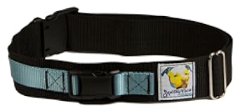 Squishy Face Studio Hands Free Dog Leash Belt - Small-Medium - Ocean Blue