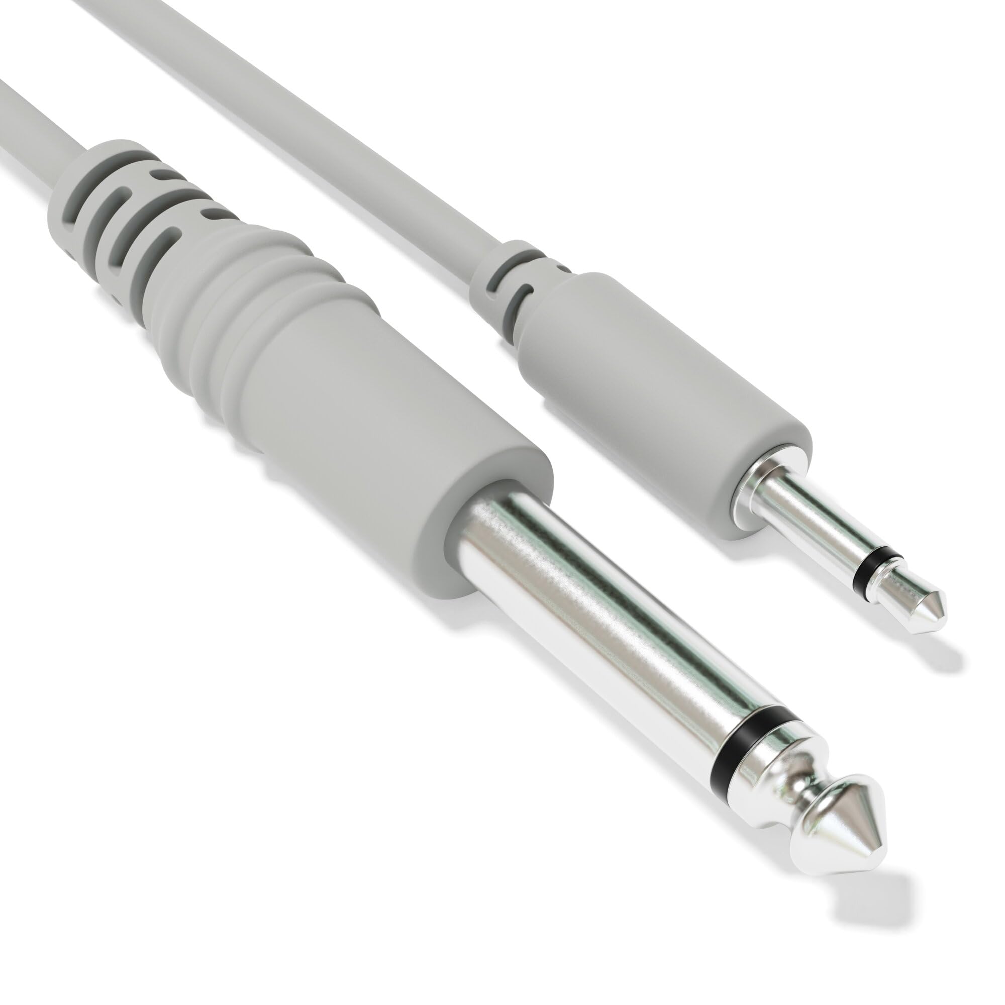 Mono Patchkabel - TS 3,5mm 1/8" zu 6,35mm 1/4" [13-Pack | 200 cm - 78,74"]