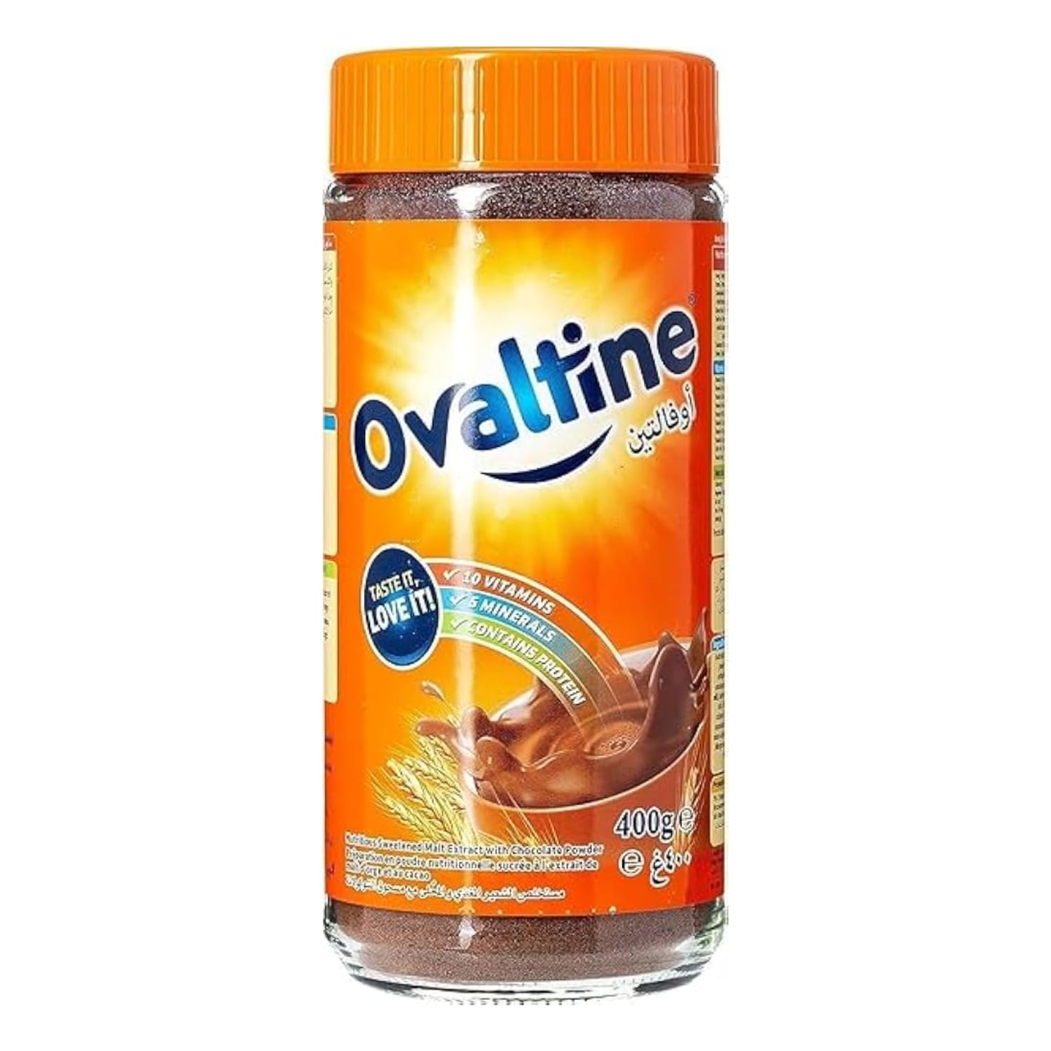 Ovaltines Rich and Nutritious Chocolate Malt Beverage - Perfect for Warm and Cold Beverages Beverage Mix 400g (Imported Thailand)