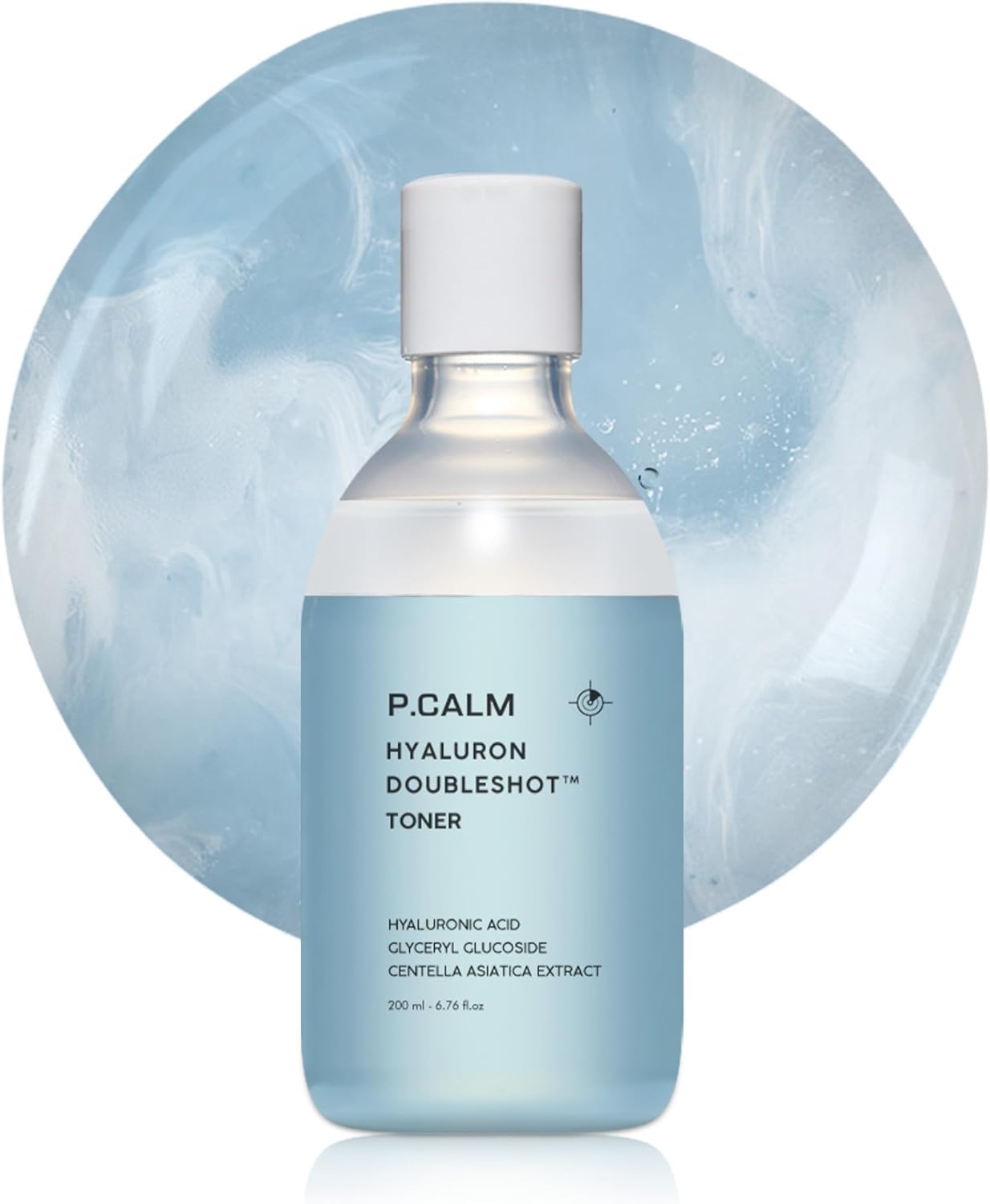 Amazon | P.CALMヒアルロンダブルショットトナー200ml 韓国コスメ