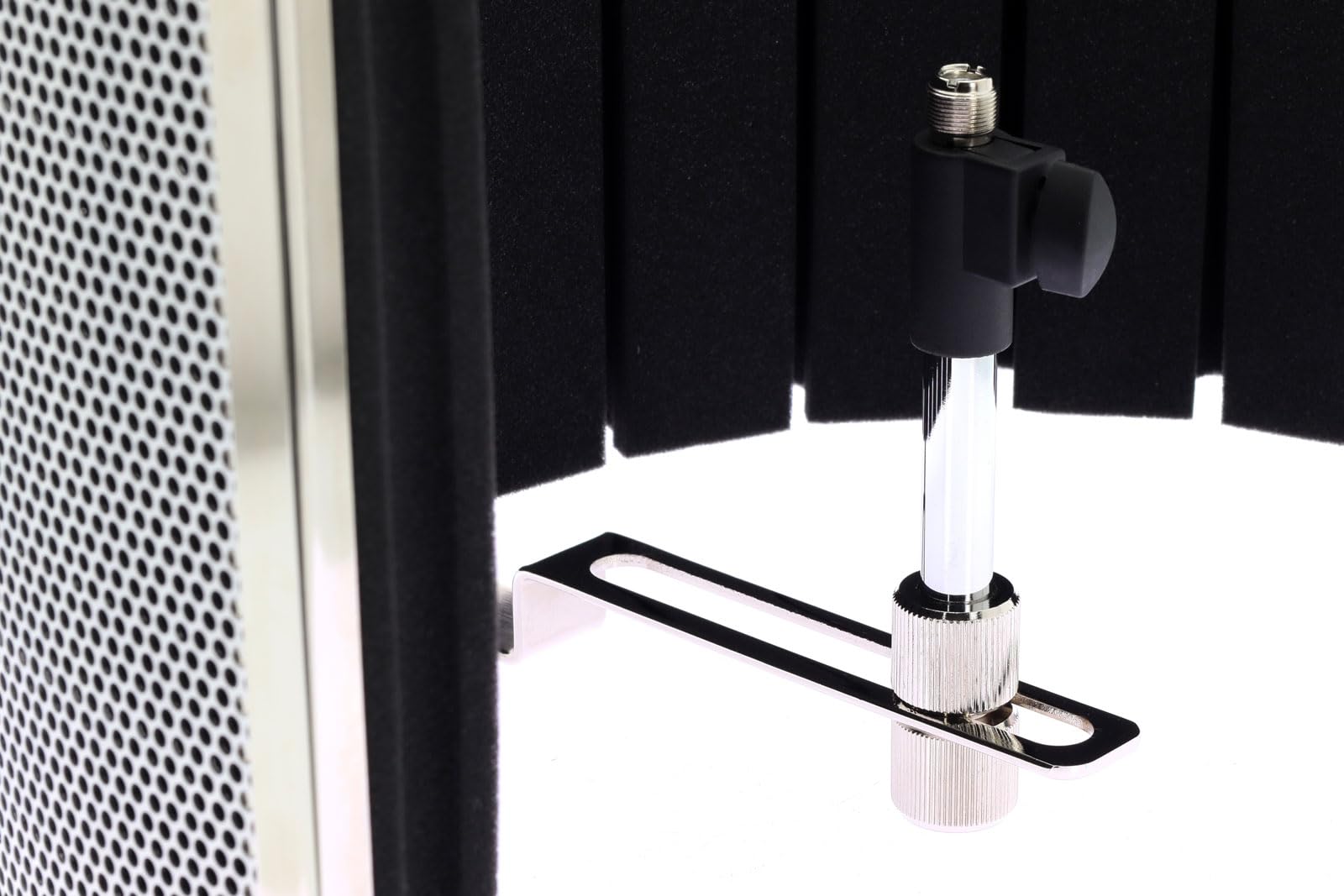 WOODBRASS RS05 Akustik-Mikrofon-Monitor, optimale Absorbierung, natürliche Klangwiedergabe, verstellbare Halterung, solide Konstruktion, ideal für Sprachaufnahmen, Home Studio, MAO, Mixing
