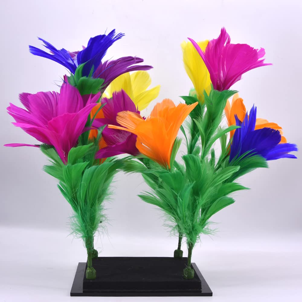 Crystal Botania Boîte de pureté pour faire des tours de magie Impossible Fleur magique apparaissant dans un tube vide Illusions de scène Accessoires Mentalisme Gimmicks