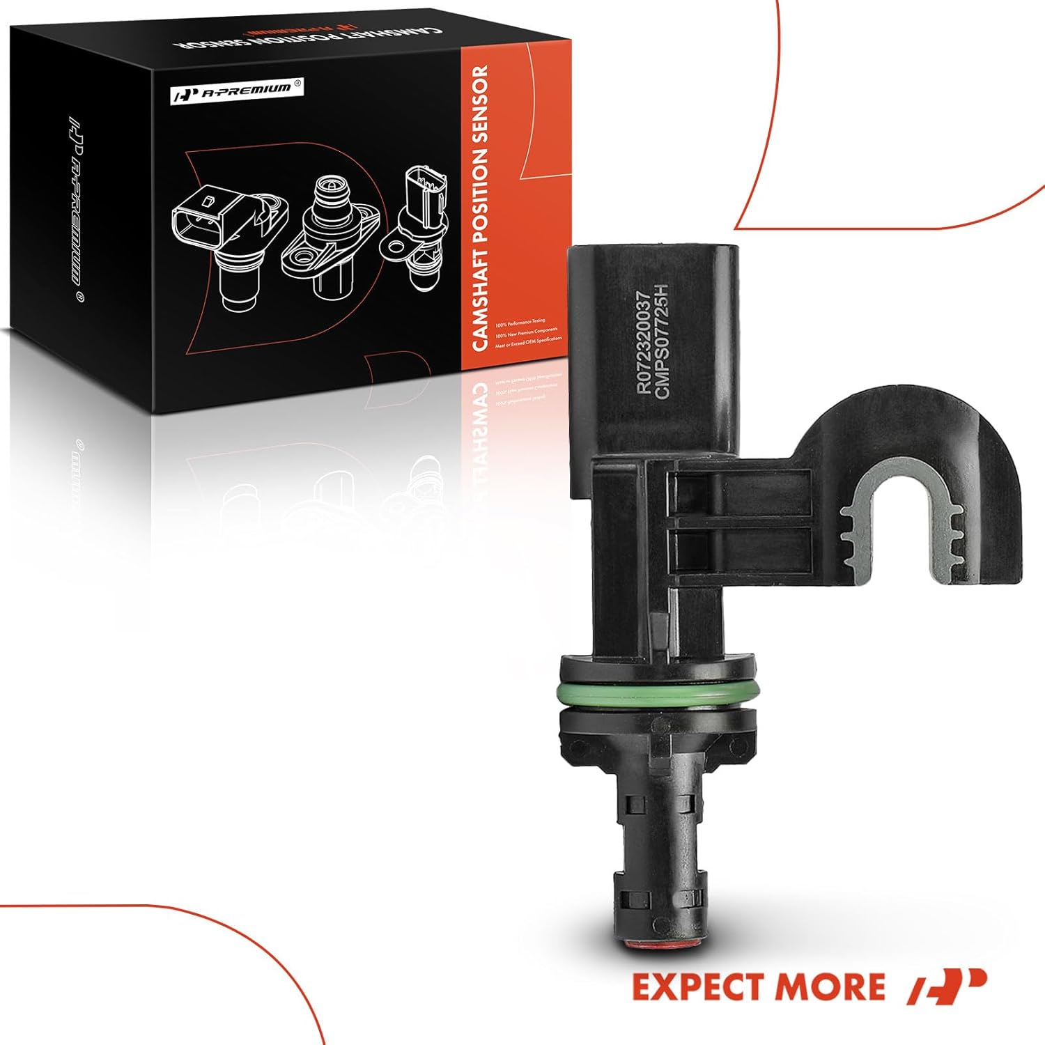 A-Premium Engine Camshaft Position Sensor Compatible with Chrysler Pacifica 2008 Town & Country & Dodge Grand Caravan 2008-2010 & Jeep Wrangler 2008-2011, Replace# 05149078AD, 05149078AC