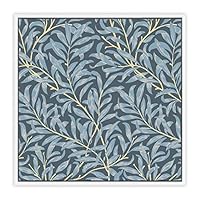 SIGNWIN Framed Canvas Wall Art Leaves Pattern Canvas Prints Home Artwork Decoration for Living Room,Bedroom - 16x16 inches