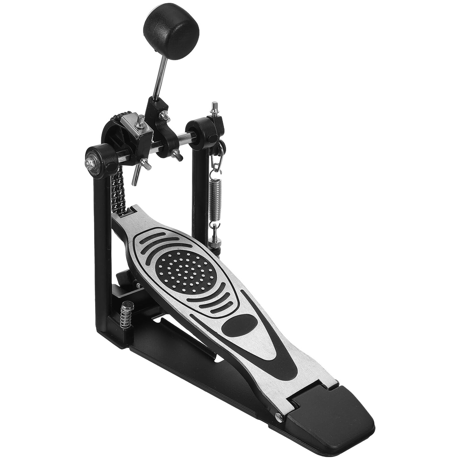 Pedale per Grancassa in Metallo Leggero, Pedale Doppio per Batteria Acustica ed Elettronica, Accessorio per Esercitazioni Musicali e Performance Professionali