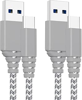 USB Type C Cable 2M 3M Fast Charge,Charger Cable for Samsung Galaxy S21 S22 S20 Plus Ultra FE 5G S10 A03S A02S A50 A70 A20E A40 A04S A14 A34 A30S A20S,S9,Note 20 10 9,3A Charging Lead Cord,Extra Long