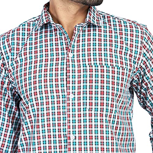 Image of TAHVO Men's Regular Fit Long Sleeves Cotton Formal Shirt