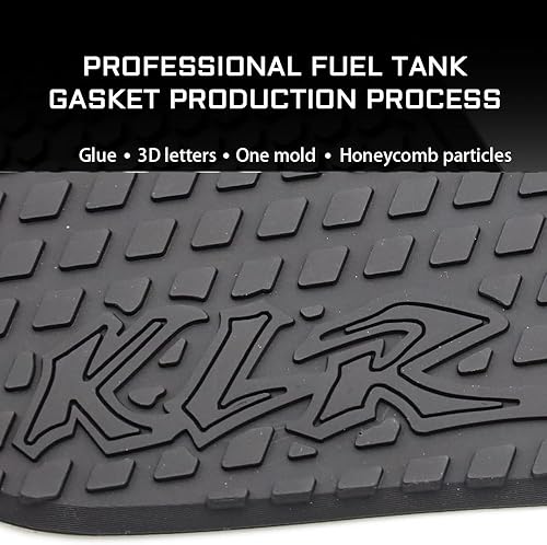 Miniatura 6 de Para Kawasaki KLR 650 KLR650 2021 2022  Accesorios de motocicleta Almohadilla lateral de depósito de combustible Almohadillas de tanque Protector