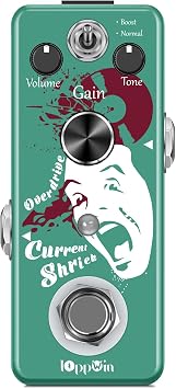 Guitar Pedals British Distortion, Blues Overdrive, Tube Screamer, Heavy Metal Dist, Tube Distortion & Plexion Distortions - Analog Tones, for E-Guitar Beginner Tube Distortion