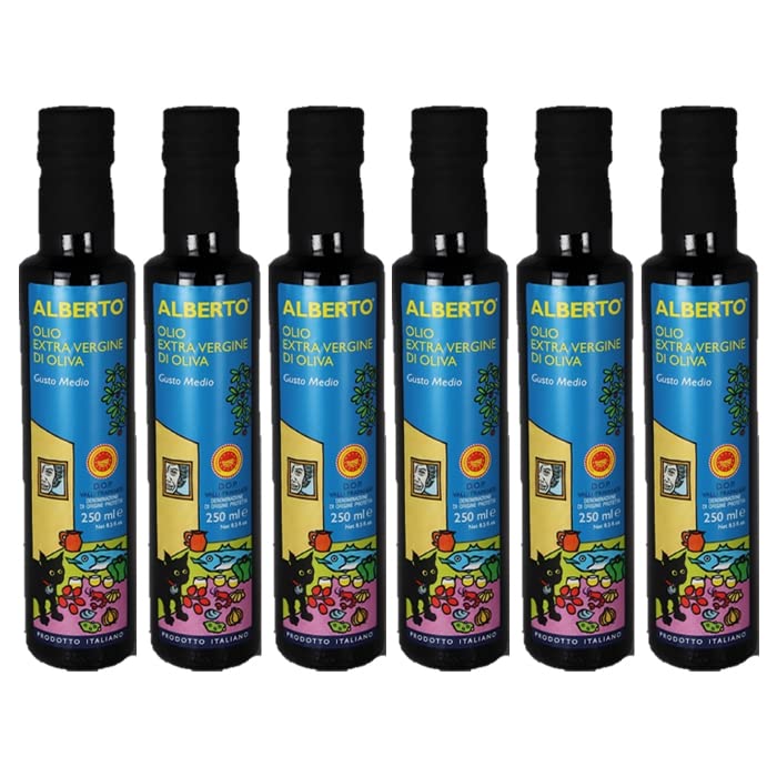 アルベルトさんのオリーブオイルミディアム（250ml6本セット） Amazon | アルベルト さんのEXVオリーブオイル ミディアム 229g 6本