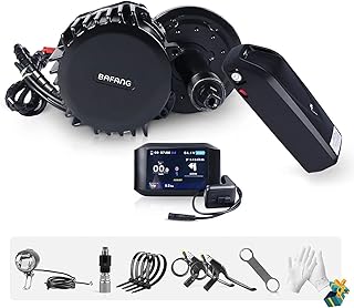 Bafang BBSHD 1000W 48V 100mm/120mm eBike Conversion Kit with Battery 18Ah 17.5Ah 20Ah 13Ah for Mountain/Road bike, Mid Drive Motor DIY Electric Bike Converter within Controller for Adults