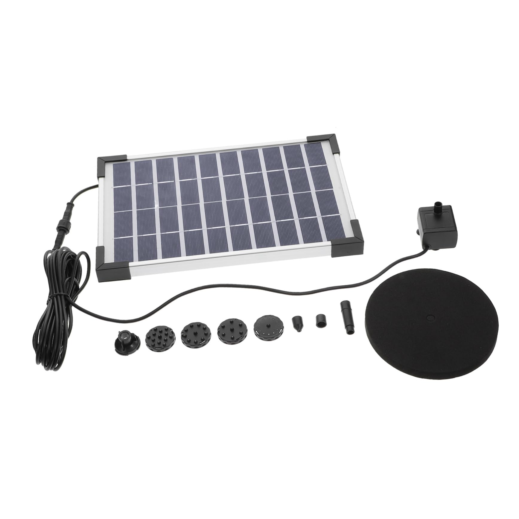 BESTonZON 1 Set Fontana Decorativa per con Pompa Funzionamento Batteria Leggera e per e