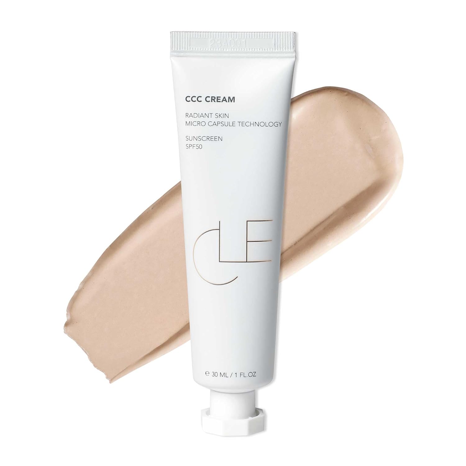 CLE Cosmetics CCC Cream (Warm Light 103 / SPF 50) – Color Correcting With Sunscreen – Lightweight, Hydrating Foundation – BB & CC Hybrid – Light to Medium Coverage – 1 fl oz CLE Cosmetics CCC Cream (Warm Light 103 / SPF 50) – Color Correcting With Sunscreen – Lightweight, Hydrating Foundation – BB & CC Hybrid – Light to Medium Coverage – 1 fl oz