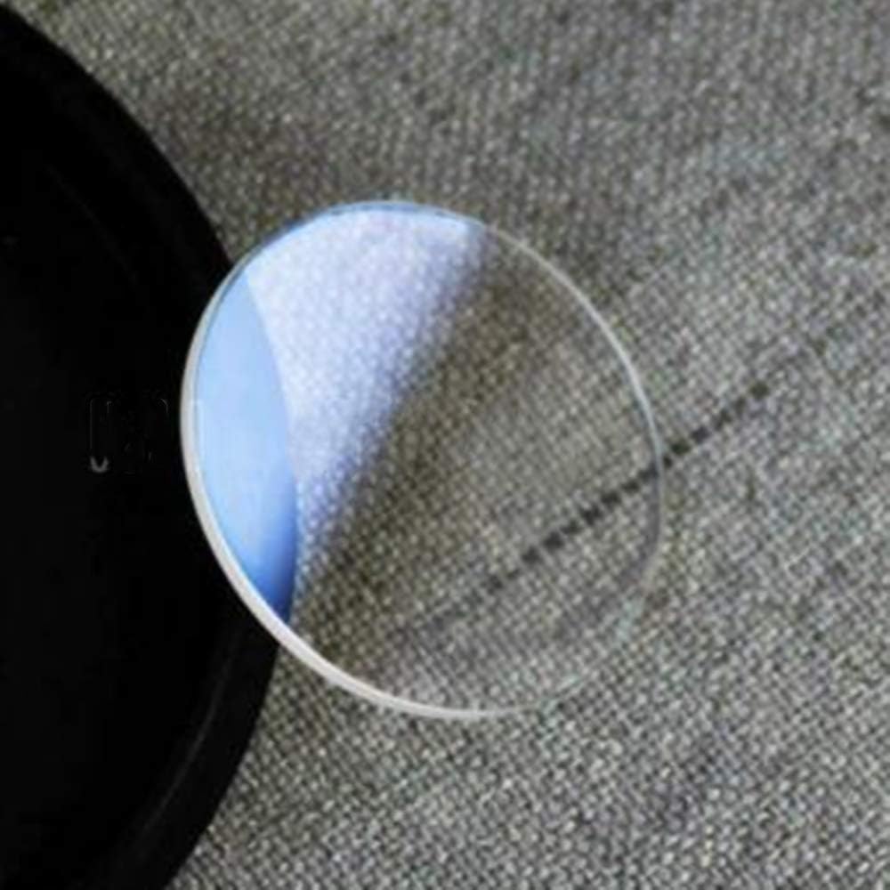 mm Flaches Saphir-Uhrenglas, einseitig blau entspiegelt, 26-40 mm (36.5mm)
