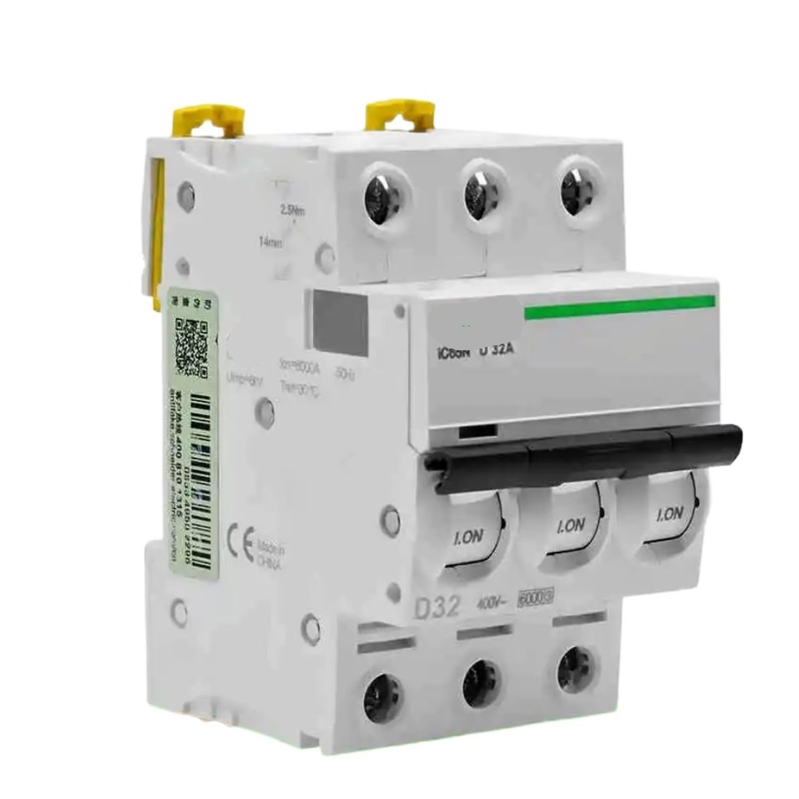 TYEXCZARF IC65N-D/3P Miniature circuit breaker 1A-63A iC65N3PD(1P 1A)