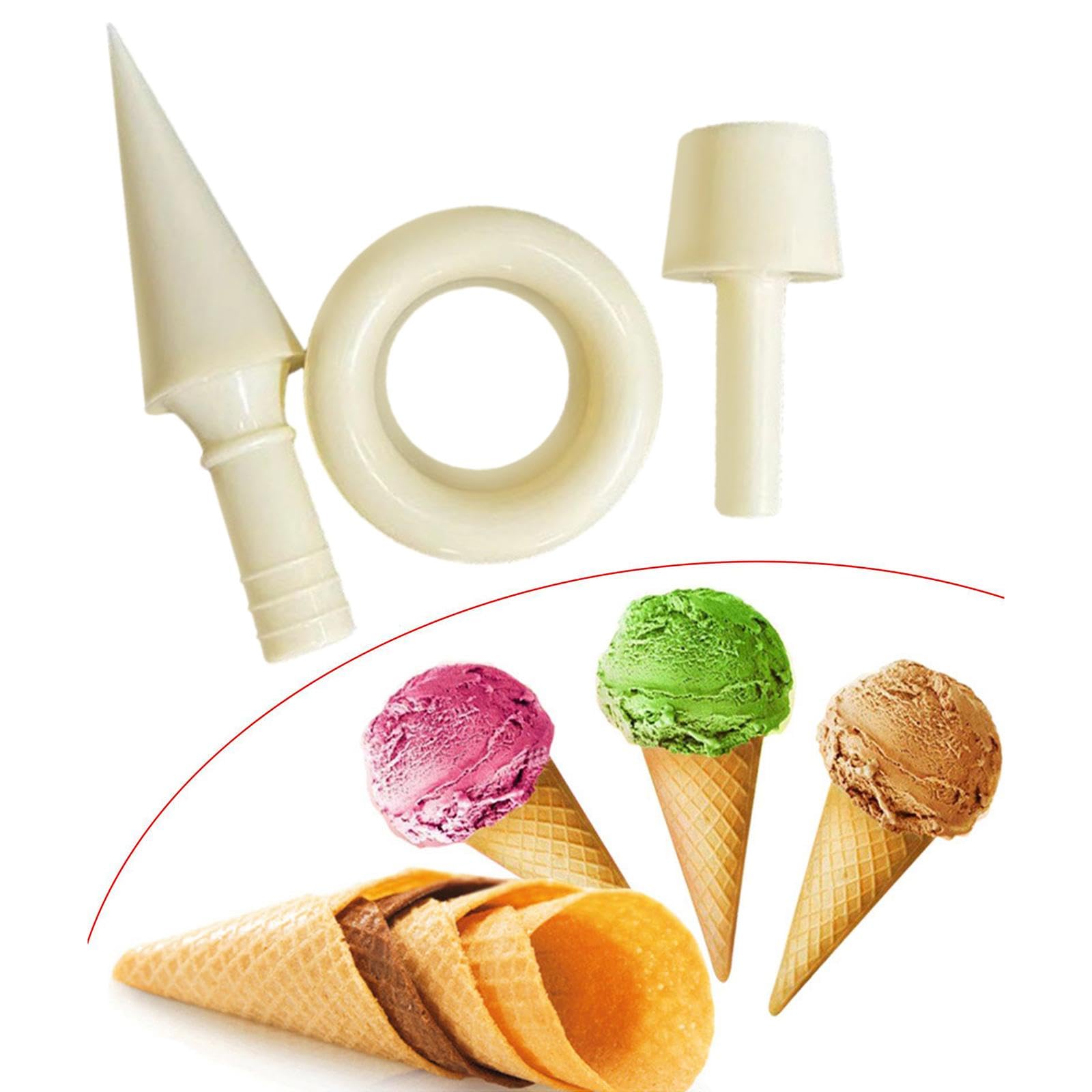 rockible Eüten Hersteller, Omelett Waffel Roller Werkzeug, Zubehör für Die Herstellung von EIS, Waffeln Und Eierbrötchen, 3 Stück