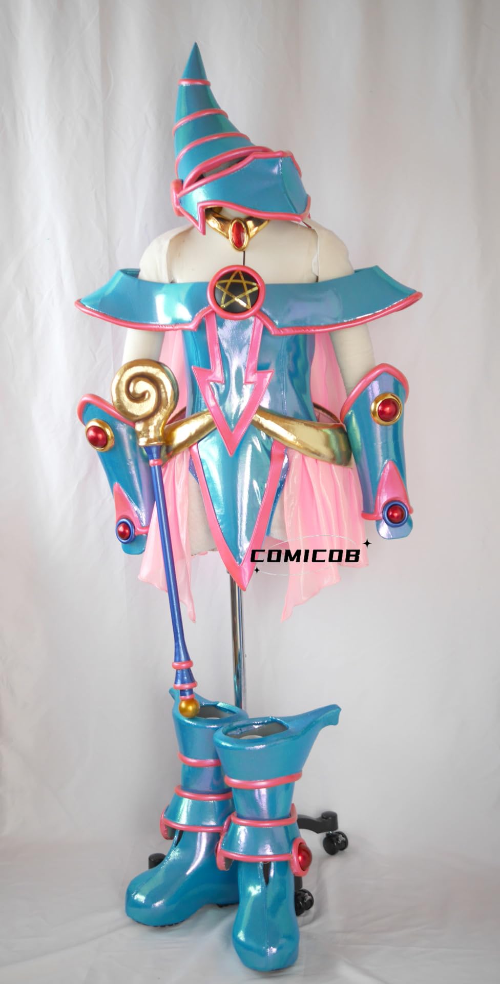 Amazon.co.jp: 【 comicoBB 】 ブラックマジシャンガール コスプレ衣装 