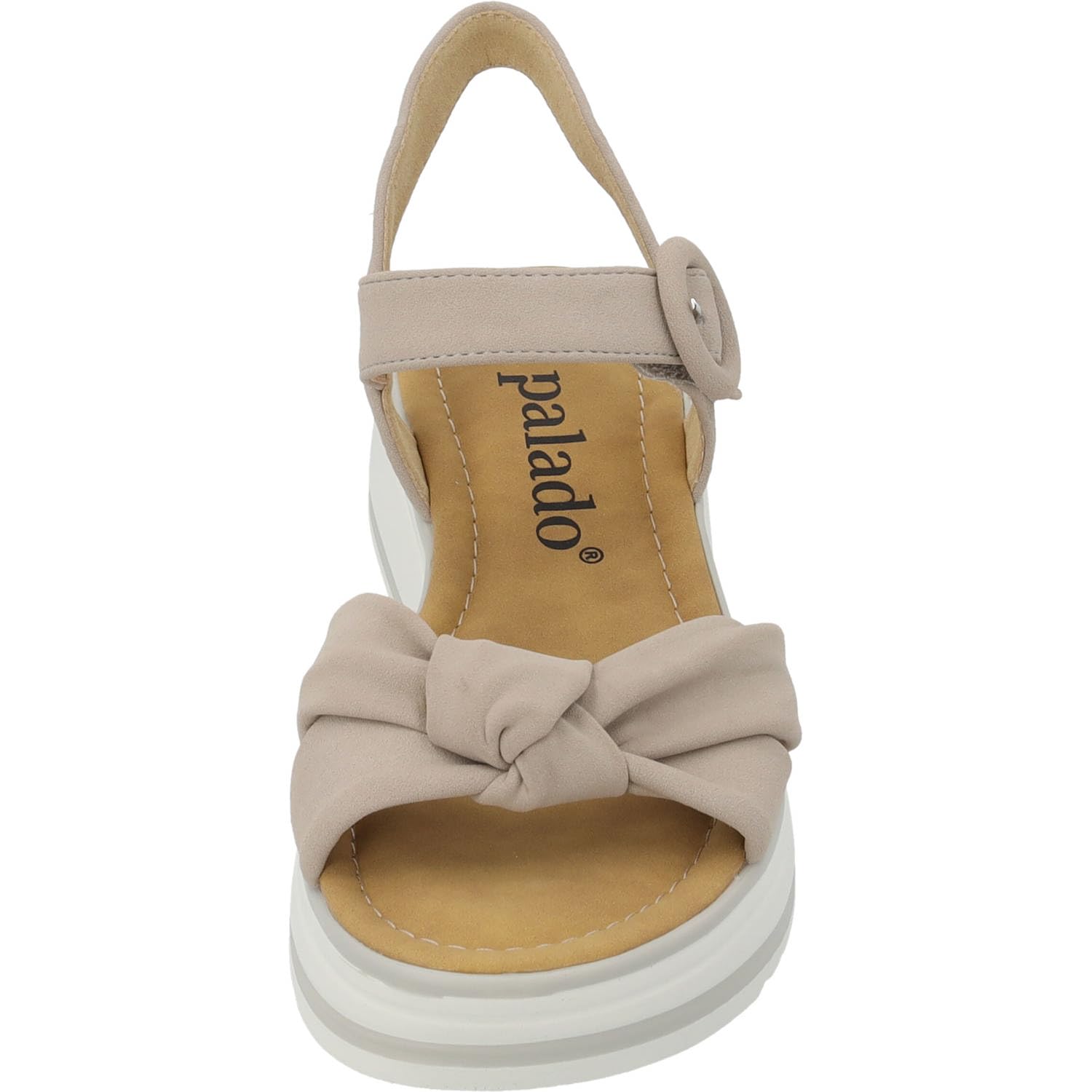 Palado Damen Sandalen Ebelli – modische Pantoletten - elegante Sommerschuhe - bequeme Sandaletten mit verstellbaren Riemen