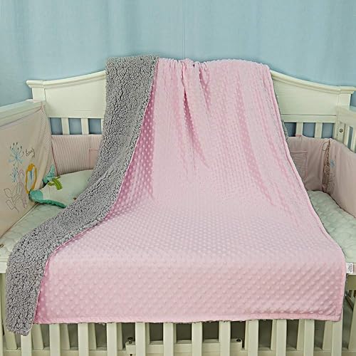 Vista 23 de BlueSnail Minky- Manta para niños y niñas Azul marino+gris claro