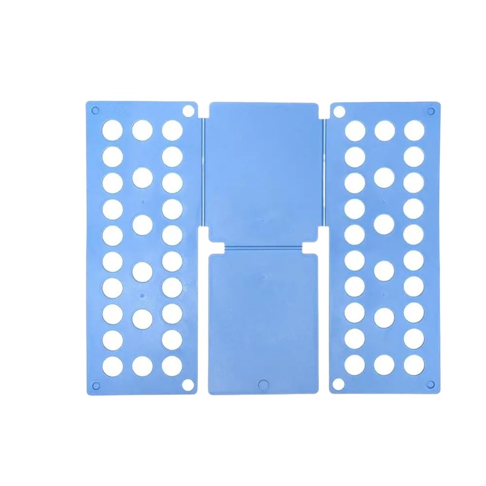 ZNTIHZ Clothes Folding Board Adults Clothing Folder Bender Plastic Practical All Size Quick Fold The For Washing And Folding(Light Blue)