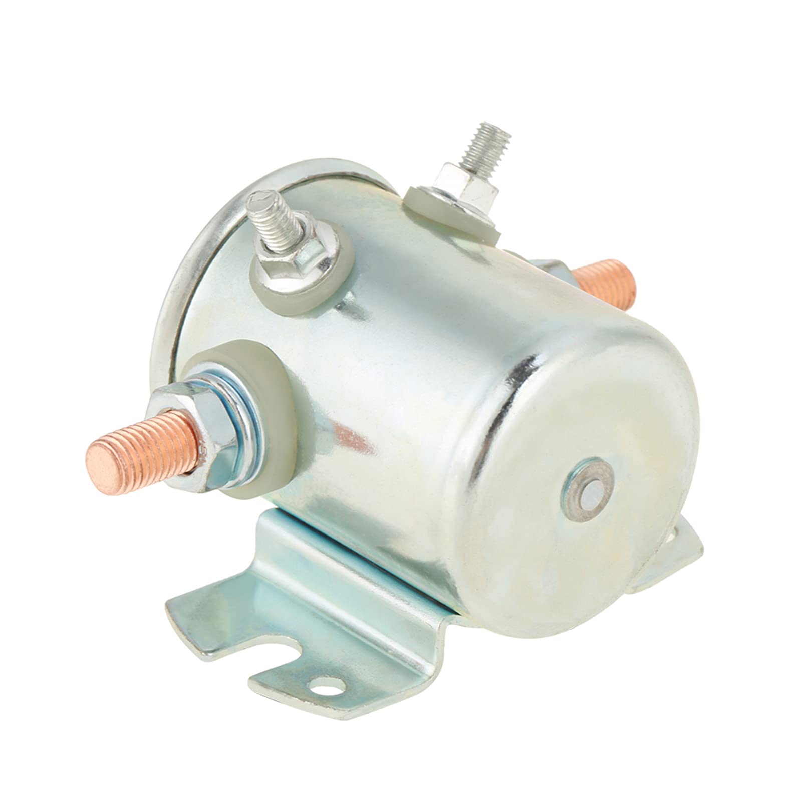 Relè solenoide, solenoide verricello, relè avviamento 12V 200A Piastra di coda Avvia pompa olio Relè interruttore magnetico normalmente aperto