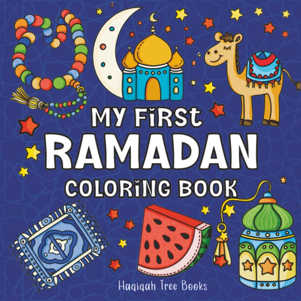 My First Ramadan Coloring Book: Activity book for muslim children and adults