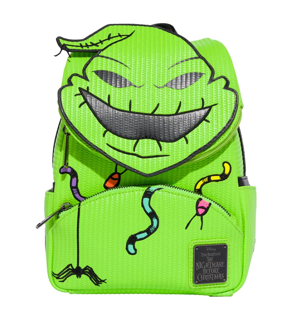 Loungefly Backpacks Disney The Nightmare Before Christmas Oogie Boogie Cosplay Mini Backpack Green