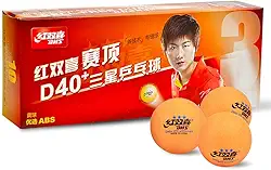 10 Bolas Tênis De Mesa Dhs 40+ Profissional