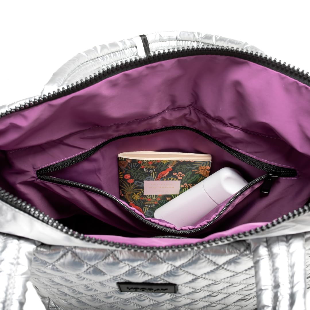 VOORAY 24L Naomi Tote Bag – Lightweight Everyday Travel Bag for Women, Weekender Essential, Shoulder Tote for Hospital Use