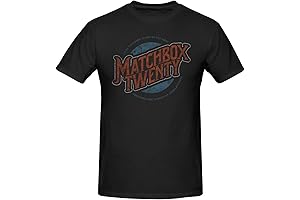 Matchbox Twenty Band Men's Crew Neck Short Sleeve Versatile T-Shirt