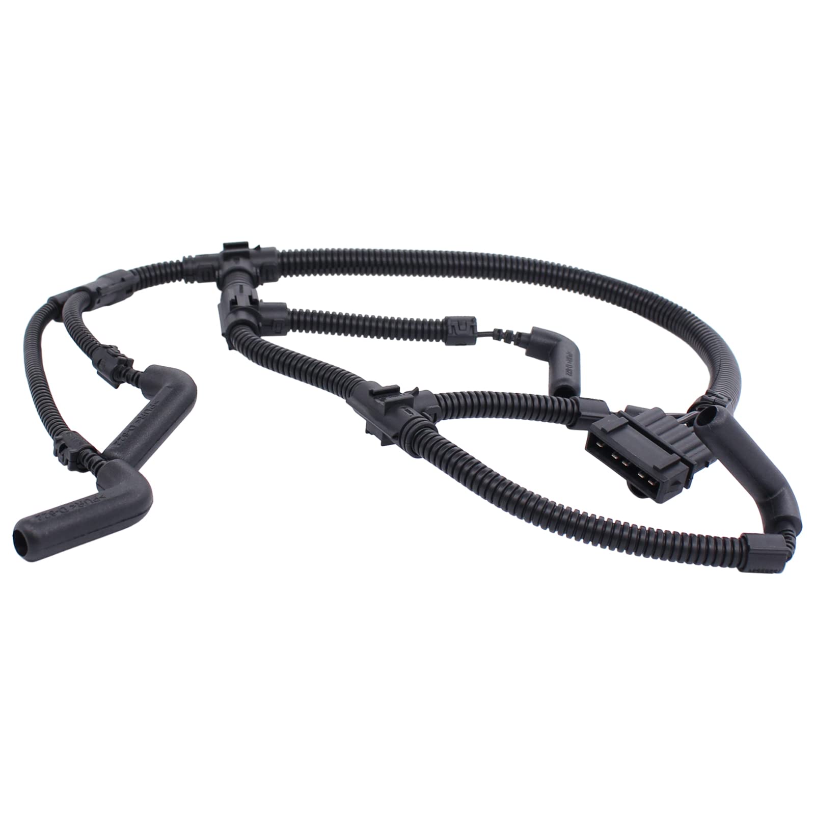 Doo Engy Glühkerzenverbinder Glühkerzenkabelbaum Glühkerze Stecker Leitung für Transporter T4 2.5 TDI 1995-2003 2515 Zylinder Diesel TDI Motor