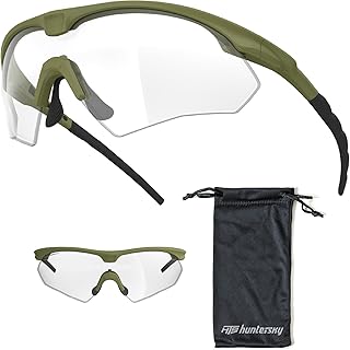 S53 anti fog Tactical Shooting Range Safety Glasses Ballistic eye protection Hunting Airsoft Riding Pickleball - HTS HUNTERSKY