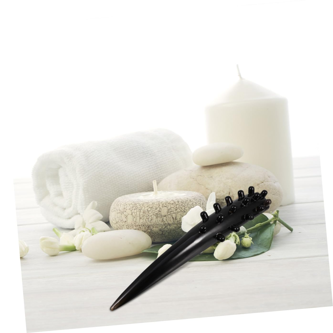 Kratzmassagekamm Für Handheld-ox-kopfhautmassage Praktischer Körpermassagekamm Mit Kratzplatte Für Schönheits-massage