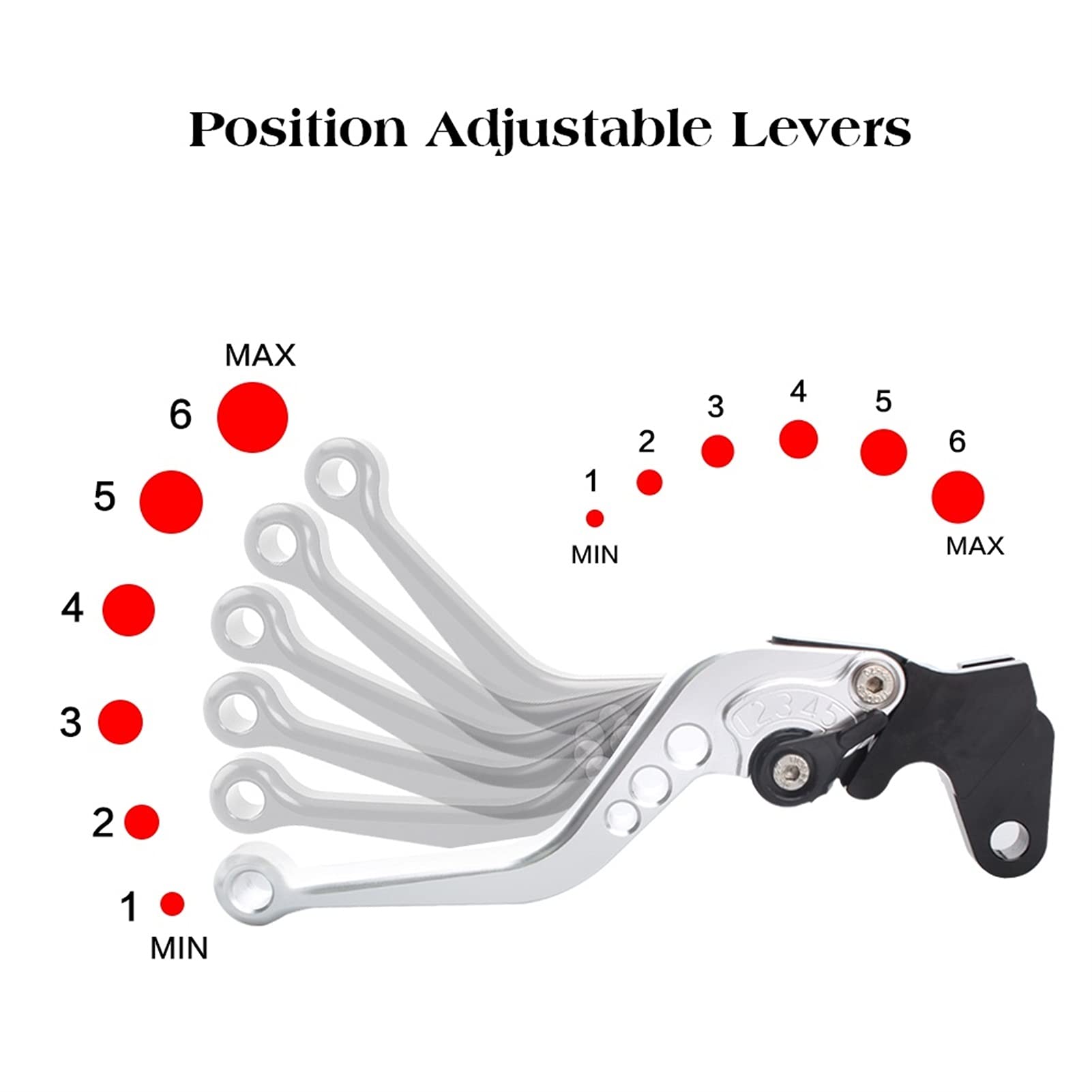 Kupplungs Motorradkupplung Bremszubehör Einziehbarer Einsteller Für Honda Für Schatten 400 600 750 1988-2010 1100 1997-2010