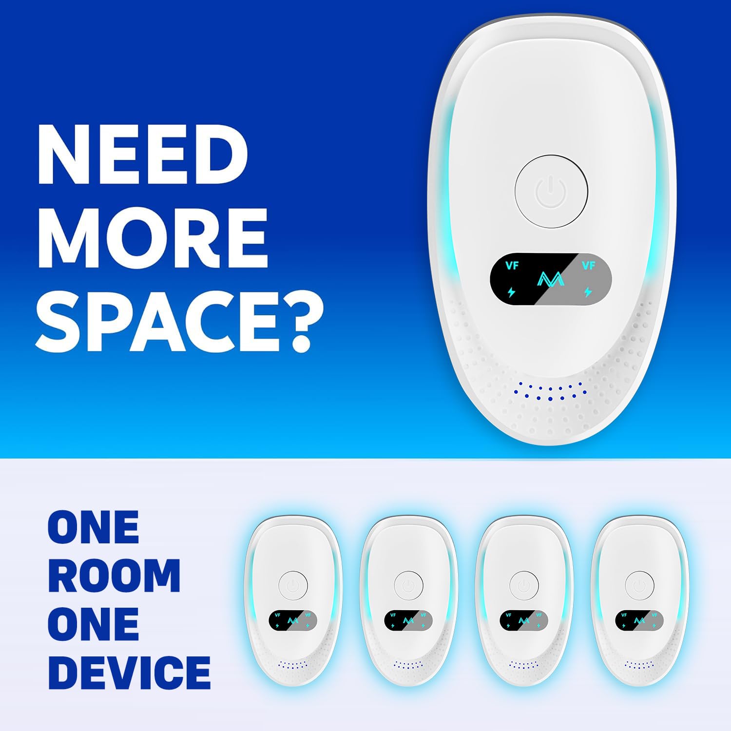 Padonco Ultrasonic Pest Repeller Plug In – 4 Pack Mouse & Rodent Repellent for Home, Garage & Attic, Electronic Rat Control Device for Mice, Ants & Spiders, Safe for Pets & Children — view 7