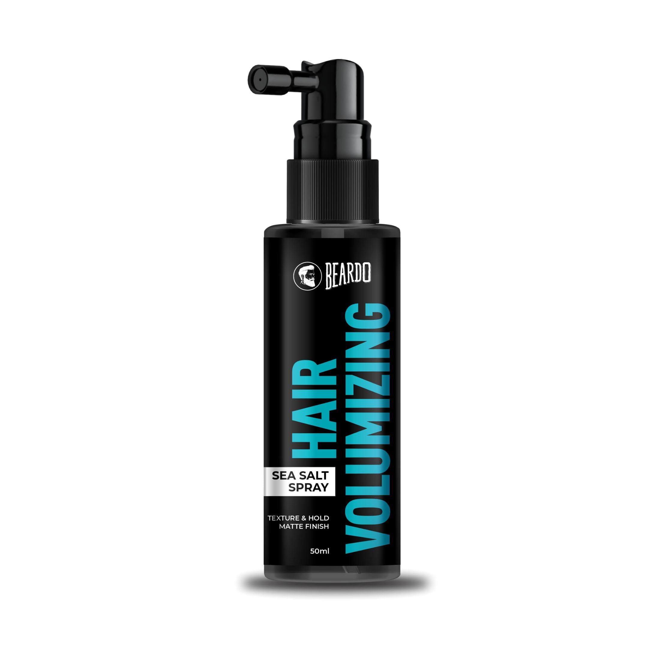 Beardo Hair Volumizing Sea Salt Spray 50ml | With Olive Oil & Coconut Oil | Hair Texture Spray & Matte Hold | Hair Volumizer Hair Setting Spray | Natural Hold Hair Spray for Men and Women
