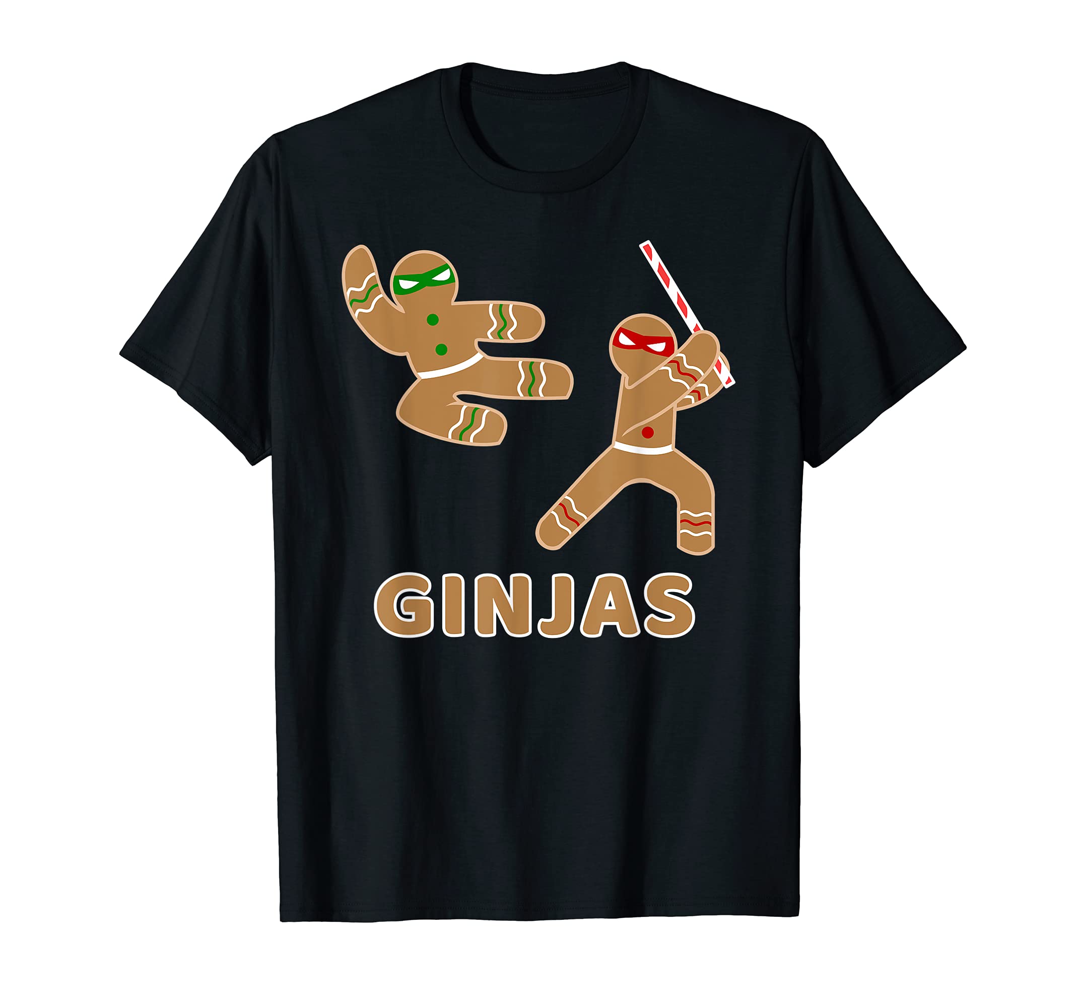 Gingerbread Ninja T-Shirt for Gingerbread Fans T-Shirt