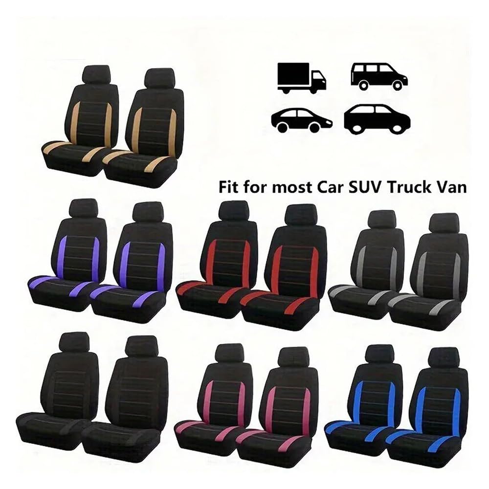 Coprisedili Auto Anteriore, per Nissan Qashqai J12 J11 J10 J11 J12 +2 2006-2025 Antiscivolo Sedili Protezione Accessori Protezione Sedili Anteriori Coprisedile Accessori Auto Interno,D