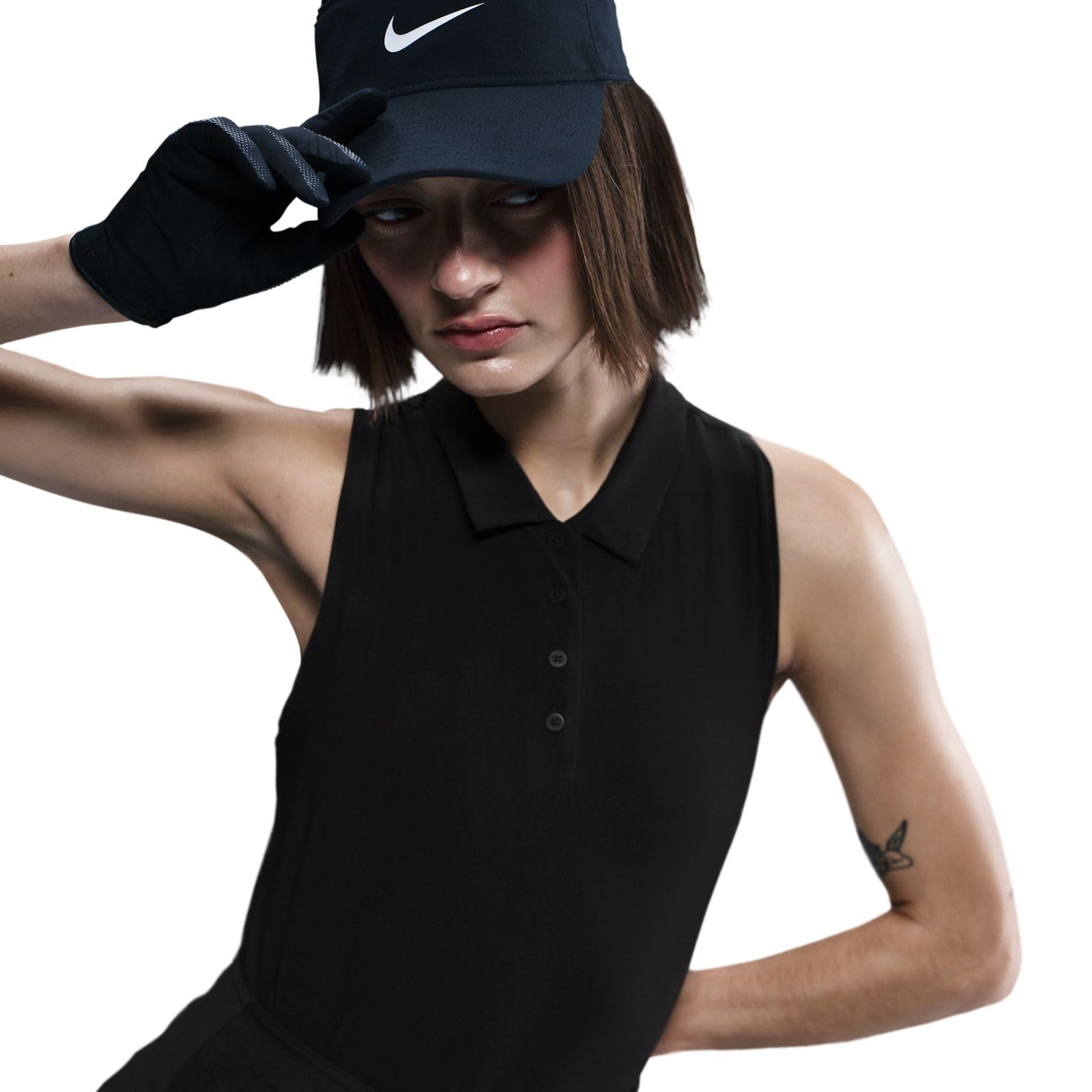 NIKE Koszulka polo Kobiety Nike Victory Dri-fit Ärmelloses Poloshirt Für Damen