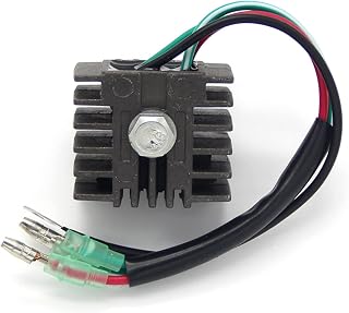 KiFas Voltoge Regulator Rectifier Fit For Outboard Motors 15EL 15ELH 15ES 15ESH 15MLH 20MLH 25ELH 9.9EL 664-81970-60 664-81970-62 Stable device for output voltage