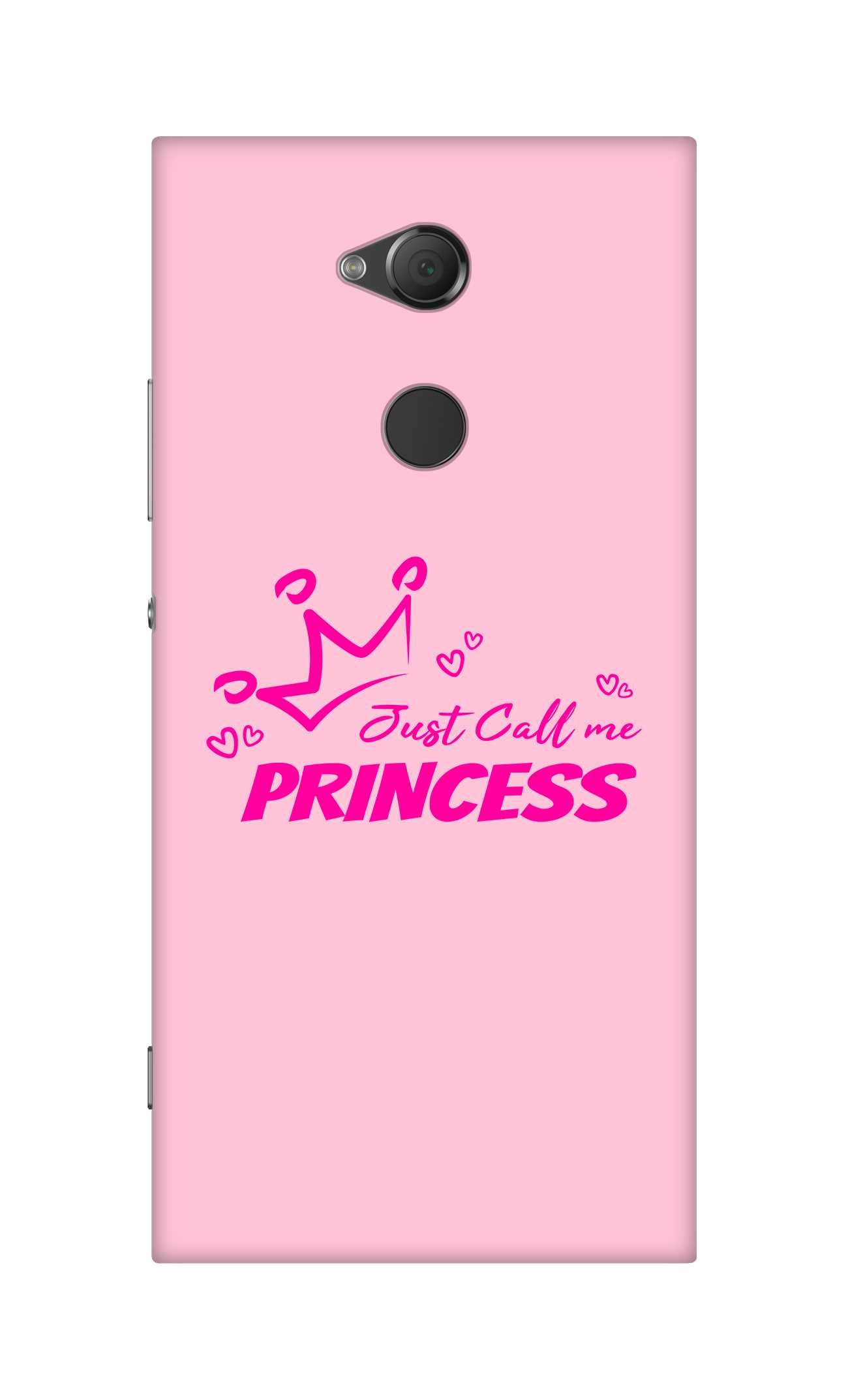 Stylizedd Case Compatible with Sony Xperia XA2 Ultra Case Slim Snap Basic Series Customized Mobile Cover Hard PC Shield Matte Finish Print [Designed for Sony Xperia XA2 Ultra] - Just call me princess