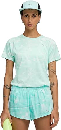 PUMA(プーマ) スポーティ W Run Velocity AOP Tシャツ 528230 レディース