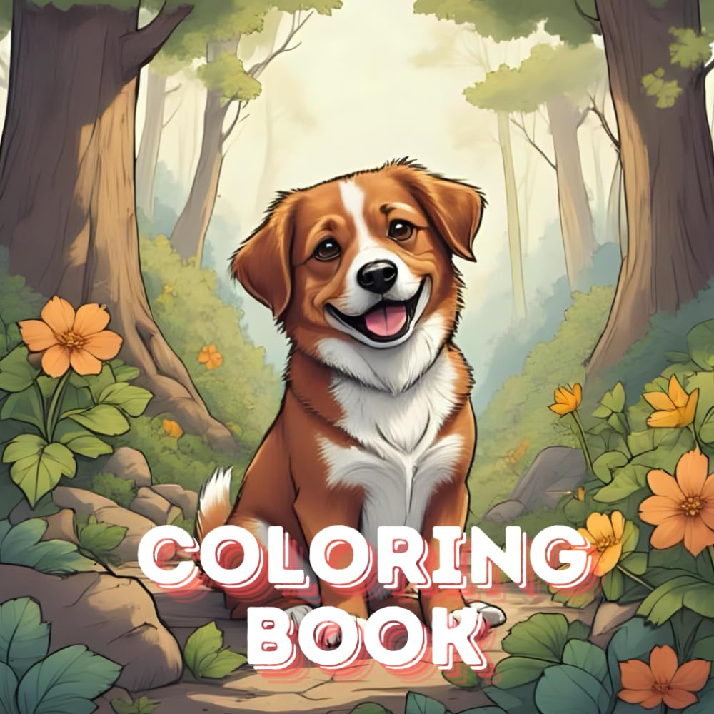 Forest Animals Coloring Book – Cute Woodland Creatures to Color