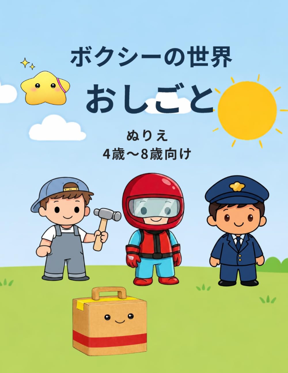 ボクシーのせかい おしごと: かんたんでたのしい おしごとぬりえ（4〜8さい） (BOXY'S WORLD)
