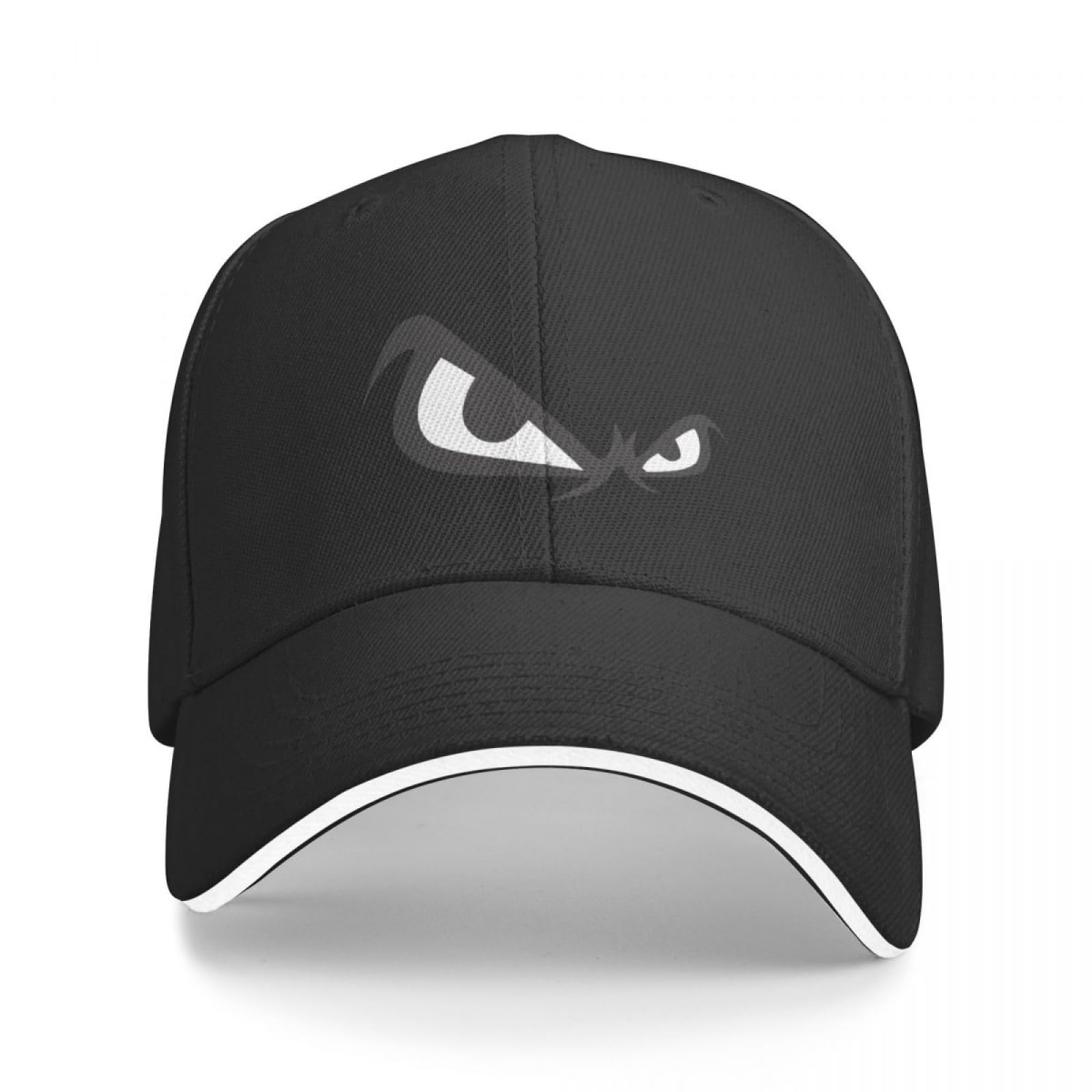 Cizieoe Unisex Black Baseball Cap No Fear Eye Sunhat Hats
