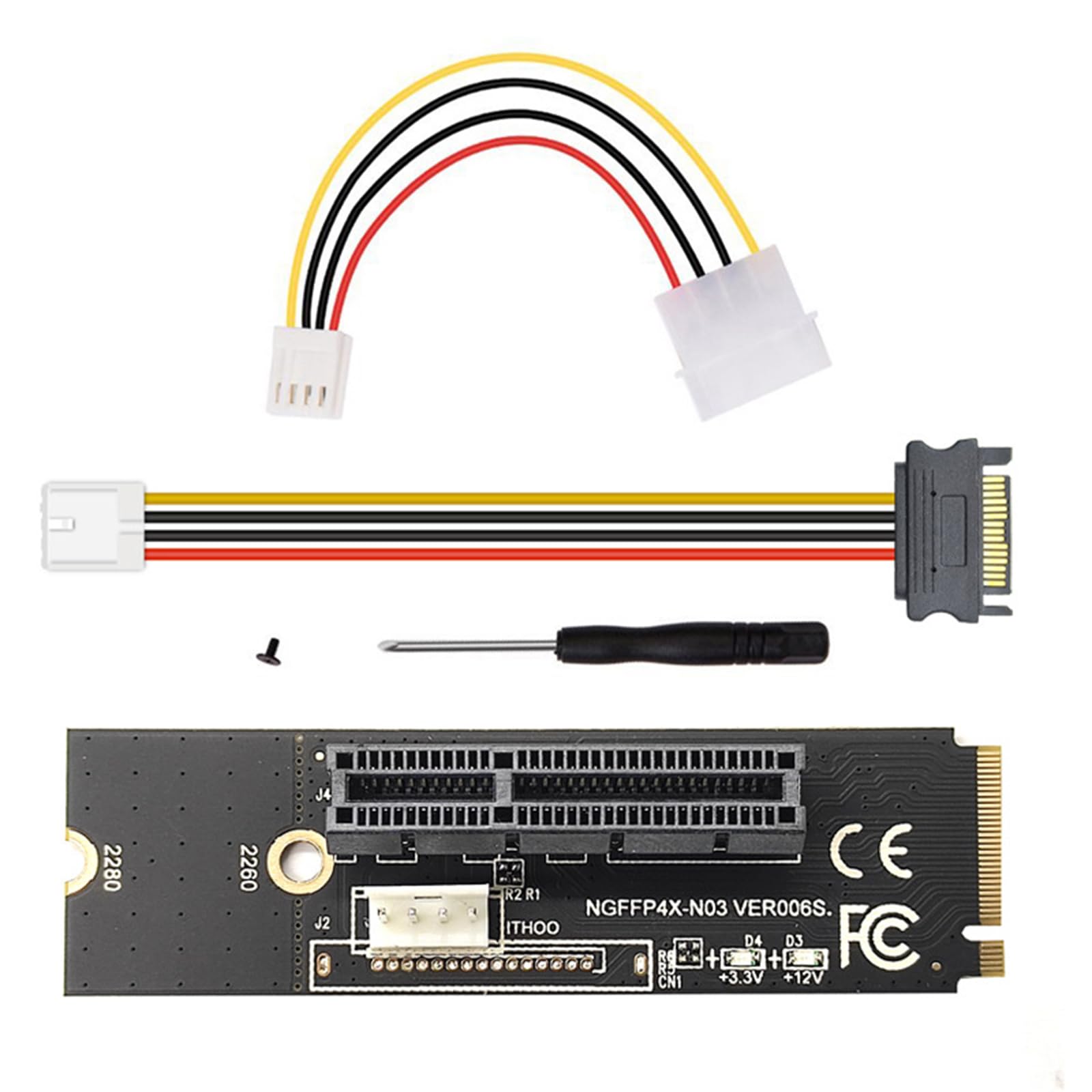 Amazon.co.jp: M.2 用 M キーへの PCI-e 1X 4X アダプタカードへの