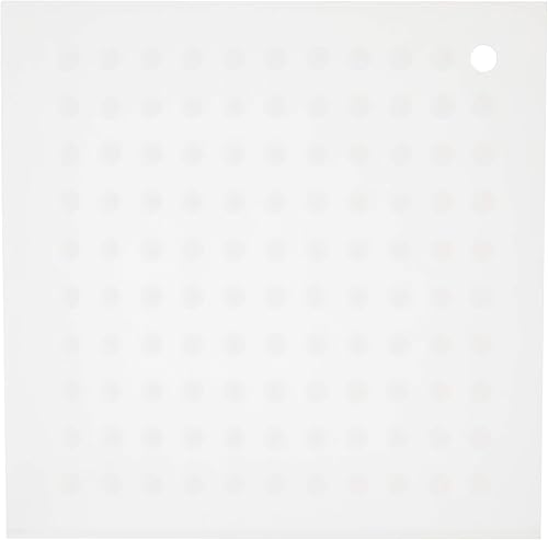 Miniatura 4 de Lamson Protector de mostrador de puntos calientes grandes, agarradera  salvamanteles grande, 11.5 x 11.5 pulgadas, negro