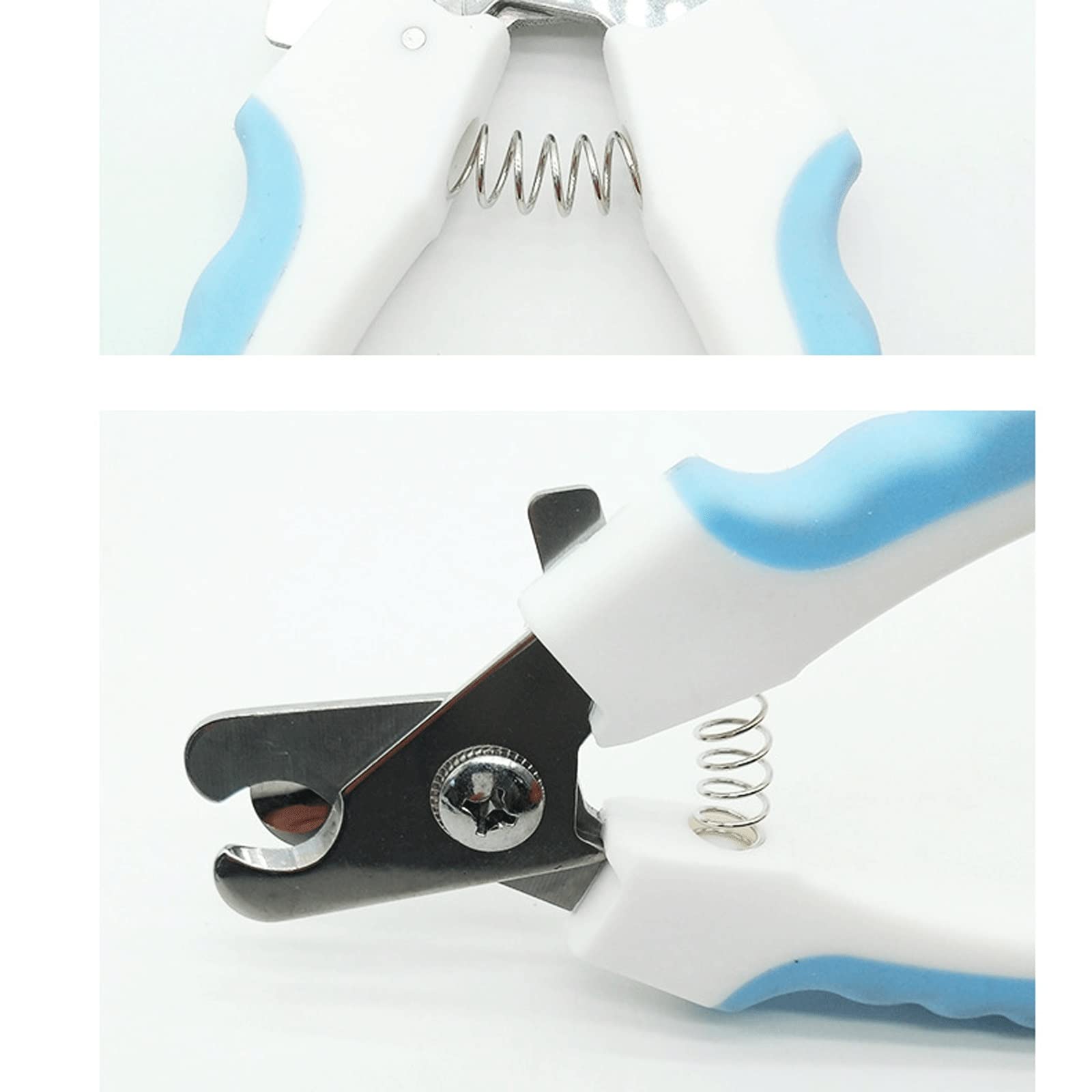 Cortaúñas para pies, cortaúñas para mascotas, cortaúñas para perros, cortaúñas para perros, cortaúñas azul, cómodo y fácil de usar. Tijeras