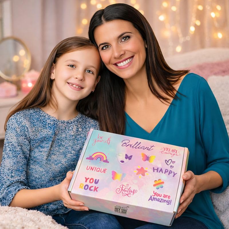 Teen Girl Gift Set, Valentine’s Beauty Care Package for Tweens, Preteen Daughter Glam Kit, Get Well Box for Niece, Granddaughter, Birthday or Graduation Bundle Stuff - Image 9