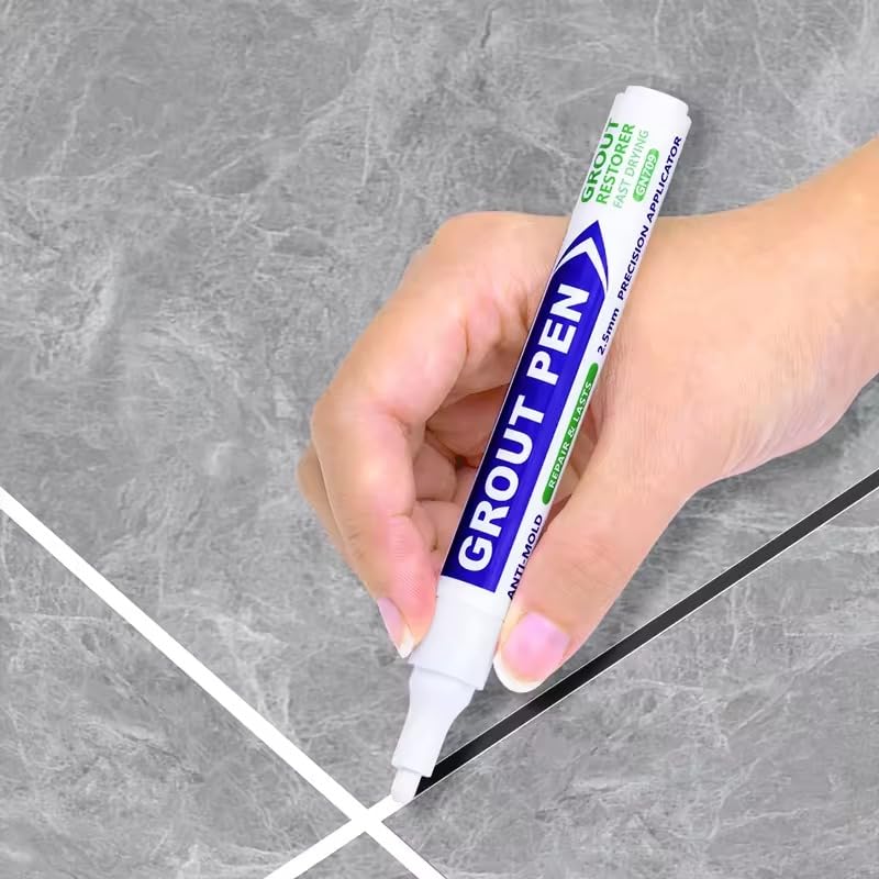 EOOUT 1 Grout Tile White Paint Marker Precision Touch-Up Pen for Grout Lines Kitchen Home Waterproof, Fade-Resistant Formula Ideal for Tile Renovation & Repair (B0DF53C1NY) Amazon Price History, Amazon Price Tracker